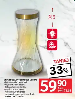 Selgros Znicz led Deluxe oferta