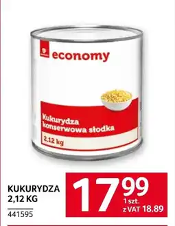 Selgros Kukurydza konserwowa Economy oferta