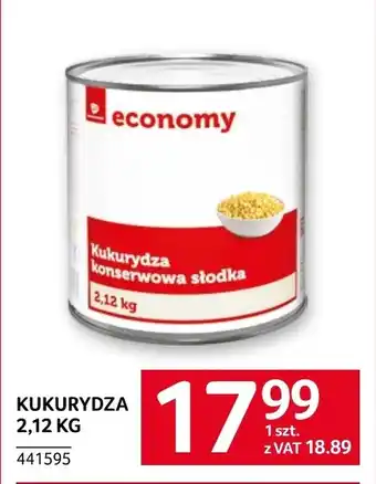 Selgros Kukurydza konserwowa Economy oferta