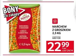 Selgros Marchew z groszkiem Hortex oferta