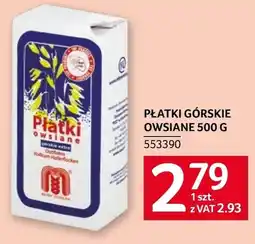 Selgros Płatki owsiane Górskie oferta