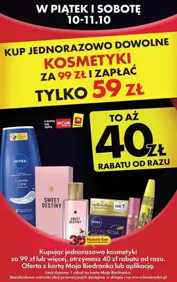 Biedronka Regenerujący krem na noc Nivea Vital Soja oferta