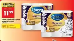 Biedronka Papier toaletowy supreme Queen oferta