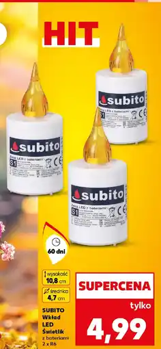 Kaufland SUBITO Wkład LED Świetlik oferta