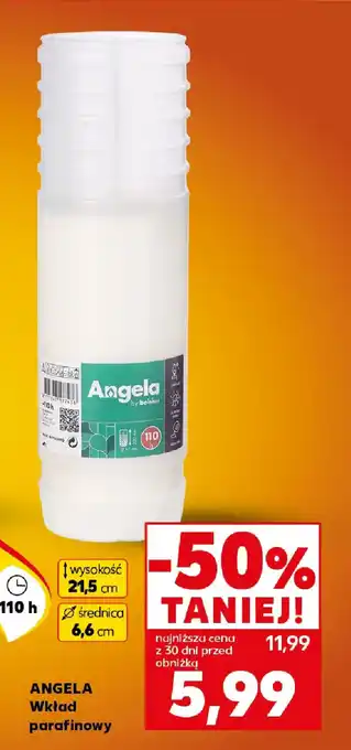 Kaufland ANGELA Wkład parafinowy oferta