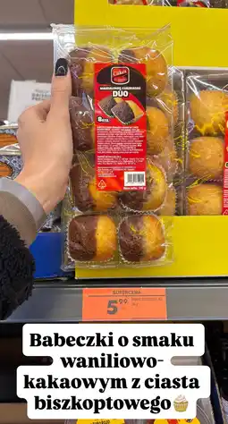 Biedronka Babeczki Magdalenas Cuadradas Duo waniliowo-kakaowe Cakes oferta