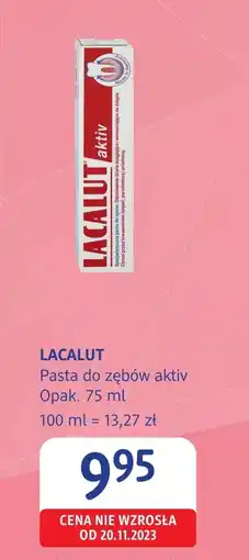dm drogerie markt Pasta do zębów Lacalut oferta