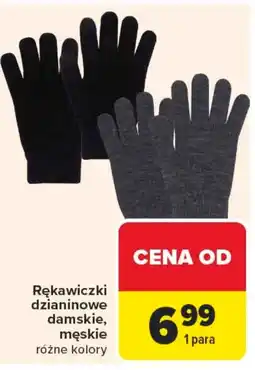 Carrefour Market Rękawiczki męskie oferta