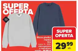Carrefour Market Bluza męska TEX oferta