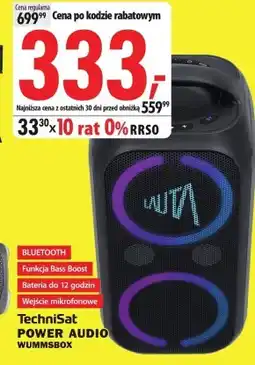 Media Expert Power audio Technisat oferta