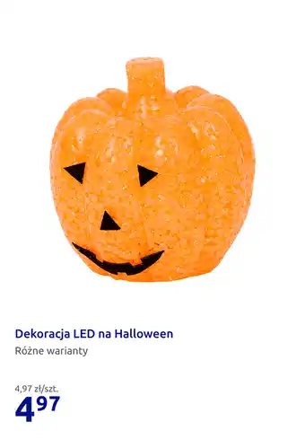 Action Dekoracja LED na Halloween oferta