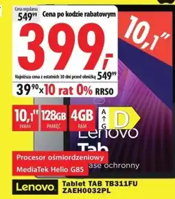Media Expert Tablet Lenovo oferta