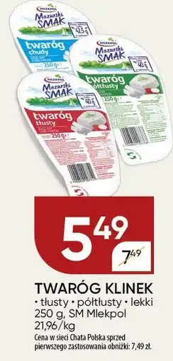 Chata Polska Twaróg Mlekpol oferta