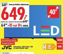 Media Expert Telewizor JVC oferta