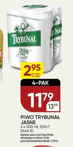 Chata Polska Piwo Trybunał oferta