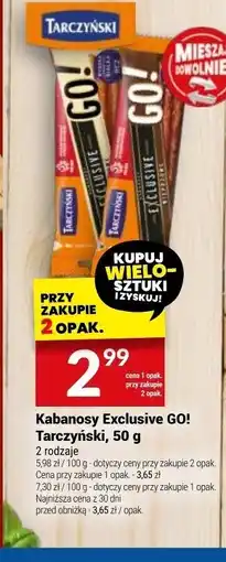 Twój Market Kabanosy Tarczyński oferta