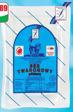 Dino Ser twaróg półtłusty 1 kg OSM Łosice oferta