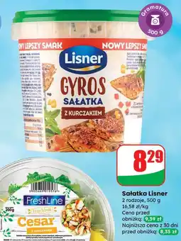 Dino Sałatka Gyros z kurczakiem Lisner oferta