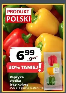 Netto Papryka słodka trzy kolory Netto oferta