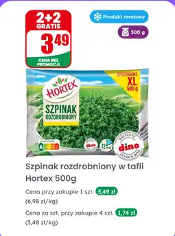 Dino Szpinak rozdrobniony w tafli Hortex oferta