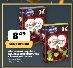 Netto Mieszanka do wypieku babeczek czekoladowych z foremkami Gellwe oferta