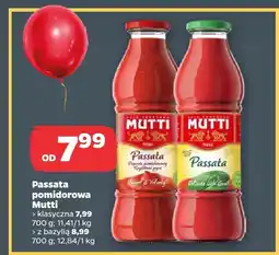 Netto Passata pomidorowa Mutti oferta