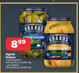 Netto Ogórki Krakus oferta