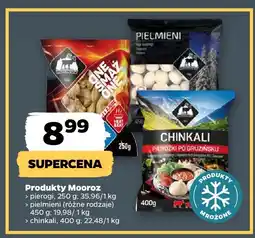 Netto Pierogi/pielmieni Mooroz różne rodzaje oferta