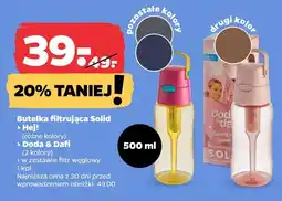 Netto Butelka filtrująca Solid + Hej! Doda & Dafi oferta