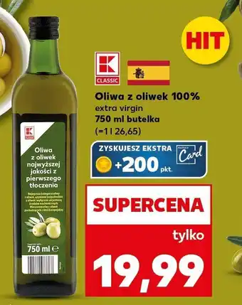 Kaufland Oliwa z oliwek extra virgin Kaufland oferta