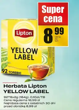 Supeco Herbata Lipton Yellow Label oferta