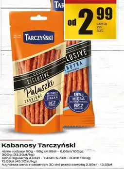 Supeco Kabanosy Tarczyński oferta