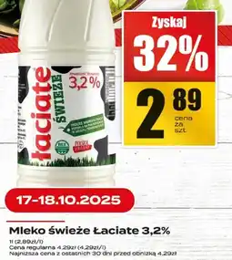 Supeco Mleko świeże Łaciate 3,2% oferta