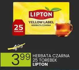 Wafelek Herbata czarna Lipton Yellow Label oferta