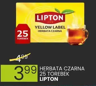 Herbata czarna Lipton Yellow Label