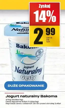 Supeco Jogurt naturalny Bakoma oferta
