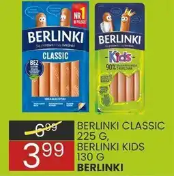 Wafelek Parówki Berlinki Kids oferta