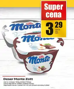 Supeco Deser Monte Zott oferta
