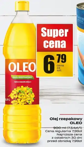 Supeco Olej rzepakowy OLEO oferta