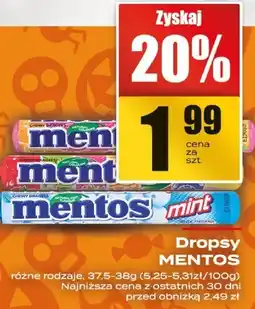 Supeco Dropsy Mentos oferta