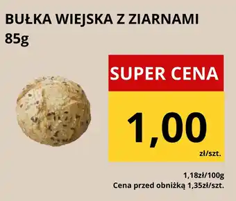 Supeco Bułka wiejska z ziarnami 85g Supeco oferta