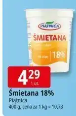 E.Leclerc Śmietana 18% Piątnica oferta