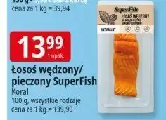 E.Leclerc Łosoś wędzony/pieczony SuperFish oferta