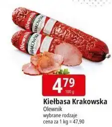 E.Leclerc Kiełbasa Krakowska Olewnik oferta