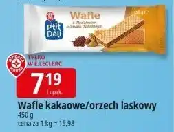 E.Leclerc Wafle kakaowe/orzech laskowy Leclerc oferta