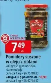 E.Leclerc Pomidory suszone w oleju z ziołami Leclerc oferta