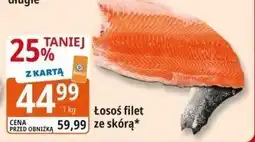 E.Leclerc Łosoś filet ze skórą Leclerc oferta