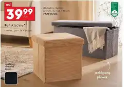 Biedronka Puf składany wym. 76 x 38 cm Smukee Home oferta