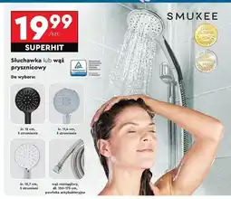 Biedronka Wąż prysznicowy 150 - 175 cm Smukee oferta