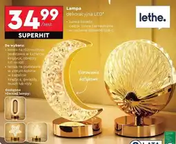 Biedronka Lampa róźa złota Lethe oferta
